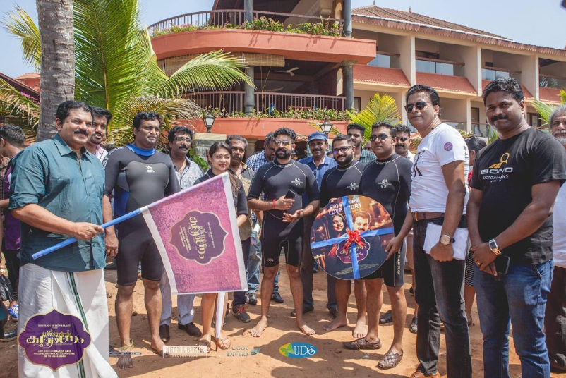 World's first underwater music launch for a Malayalam movie